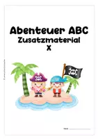 Vorschau - Arbeitsblätter - Abenteuer ABC 2 – Übungsmappe Buchstabe X - Seite 2