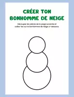 Aperçu - Préparation de séance / Séance complète - Créer ton propre bonhomme de neige +2 fiches d'activités - Page 2