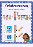 Vorschau - Spiele - Verkehrsschilder-Spielkarten mit Selbstkontrolle – Richtig oder falsch? - Deckblatt