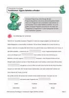 Vorschau - Arbeitsblätter - Informatik Einstieg - Seite 1