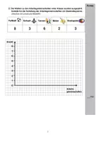 Vorschau - Test - Klassenarbeit Zahlen und Daten - Diagramme auswerten und erstellen, Strichlisten, Runden l Mathematik Klasse 5 - Seite 1