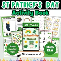 Vorschau - Arbeitsblätter - St Patricks Day Pre K Pack - Deckblatt