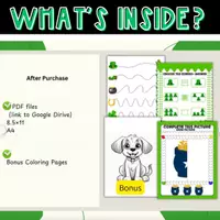 Vorschau - Arbeitsblätter - St Patricks Day Pre K Pack - Seite 3