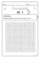 Vorschau - Arbeitsblätter - Übungsheft ss,s,ß - Klasse 3 & 4, Deutsch - Seite 2