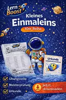 Vorschau - Unterrichtsreihen - Kleine Einmaleins - 10er Reihe - Deckblatt