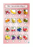 Vorschau - Fördermaterial/Inklusion - Lesen: Klettmappe Essen und Trinken - Seite 3