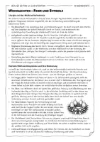 Vorschau - Arbeitsblätter - Weihnachten verstehen: Bedeutung, Symbole & Bräuche (Infotext & Aufgaben) - Seite 1