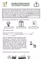 Vorschau - Arbeitsblätter - Grundlagen der Elektrotechnik - wachsendes Materialpaket - Deckblatt