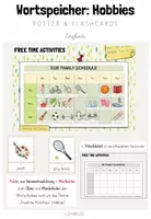 Vorschau - Fördermaterial/Inklusion - Wachsendes Materialpaket: Poster und Flashcards/ Bildkarten zu 18 Themen - Seite 1