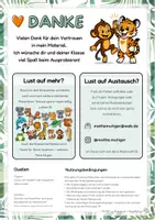Vorschau - Poster - Klassentier Schmetterling – Wertschätzendes Klassenposter - Seite 2