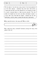 Aperçu - Feuilles d'exercices - ANIMALS / ANIMAUX – Écriture créative en anglais (Writing Prompts, niveau 5e+) - Page 3