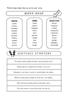 Aperçu - Feuilles d'exercices - TIME TRAVEL / VOYAGE DANS LE TEMPS – Écriture créative en anglais (Time Travel Stories, niveau 5e+) - Page 1