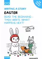 Aperçu - Feuilles d'exercices - EASTER / PÂQUES – Écriture créative en anglais (Easter Writing Prompts, niveau 5e+) - Page de couverture