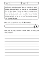 Aperçu - Feuilles d'exercices - EASTER / PÂQUES – Écriture créative en anglais (Easter Writing Prompts, niveau 5e+) - Page 3
