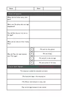 Aperçu - Feuilles d'exercices - EASTER/PÂQUES – Compréhension écrite anglais (A2/B1) – Reading Comprehension : histoires de Pâques - Page 2