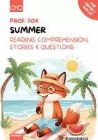 Aperçu - Feuilles d'exercices - SUMMER/ÉTÉ – Compréhension écrite anglais (A2/B1) – Reading Comprehension : histoires de vacances - Page de couverture