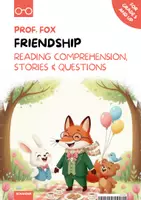 Aperçu - Feuilles d'exercices - FRIENDSHIP/AMITIÉ – Compréhension écrite anglais (A2/B1) – Reading Comprehension : histoires sur l'amitié et l'entraide - Page de couverture