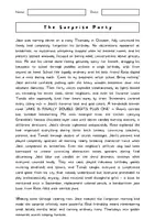 Aperçu - Feuilles d'exercices - BIRTHDAYS / ANNIVERSAIRES – Anglais Compréhension Écrite & Vocabulaire (Cycle 4) - Page 1