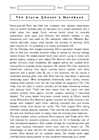 Aperçu - Feuilles d'exercices - WEATHER / MÉTÉO – Anglais Lecture & Compréhension de Texte (Collège) - Page 1