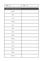 Aperçu - Feuilles d'exercices - BUTTERFLIES / PAPILLONS - Médiation & SVT - Anglais (Insects, Migration, Nature) - Page 3