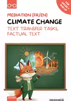 Aperçu - Feuilles d'exercices - CLIMATE CHANGE / CHANGEMENT CLIMATIQUE - Médiation & Anglais - Environnement (Global Warming) - Page de couverture