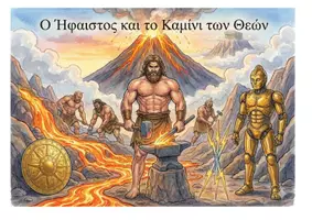 Προεπισκόπηση - Φύλλα εργασίας - Ήφαιστος και Ηφαίστεια: Όταν ο μύθος συναντά την επιστήμη - Σελίδα 1