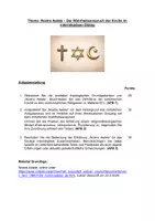 Vorschau - Test - Oberstufenklausur: Interreligiöses Lernen / Nostra Aetate (bearbeitbar + EWH) - Deckblatt