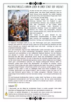 Vorschau - Arbeitsblätter - London - Diversität - verschiedene Kulturen - Multikultur - multimulti - Merkmale - Chancen und Herausforderungen - Arbeitsblätter mit Lösungen (Klasse 8 9 10 11) - Seite 1