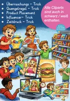 Vorschau - selbst erstellte Cliparts/Grafiken - Werbetricks I Werbung verstehen – über 50 Cliparts für Sachunterricht, Medienkompetenz, Ethik & Sozialkunde - Seite 2