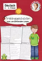 Vorschau - Arbeitsblätter - Leseverstehen Frühling | Frühlingsgeschichten | Klasse 2-4 - Deckblatt