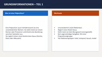 Vorschau - Stundenentwürfe - Die Präposition – Wissenscheck & Lernzielkontrolle | mit Dativ, Akkusativ & Genitiv – Deutsch Sekundarstufe I - 5./6. Klasse / Schulstufe - Seite 3