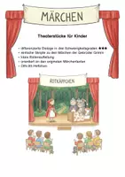 Vorschau - Text - Märchen: Rotkäppchen (Skript für Theater) - Deckblatt