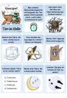 Vorschau - Spiele - Tiere im Winter: Kartenspiel / Quizspiel (Abschlussstunde) - Seite 2