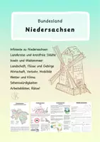 Vorschau - Arbeitsblätter - Bundesland Niedersachsen - Deckblatt