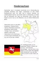 Vorschau - Arbeitsblätter - Bundesland Niedersachsen - Seite 1