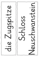 Vorschau - Präsentationen/Tafelbilder - Tafelmaterial Bayrische Sehenswürdigkeiten - Seite 1