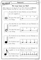 Vorschau - Poster - Notenwerte Klasse 3/4 – 2 Poster - Seite 1