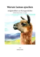 Vorschau - Text - Arbeitsblatt zu "Warum Lamas spucken": Bildreihenfolge - Deckblatt