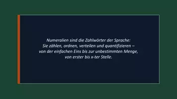Vorschau - Unterrichtsreihen - Die Numerale – Wissenscheck & Lernzielkontrolle | Grund‑ & Ordnungszahlen – Deutsch Sekundarstufe I - 6./7. Klasse / Schulstufe - Seite 2