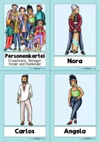 Vorschau - Arbeitsblätter - Personenbeschreibung Übungspaket - Seite 2