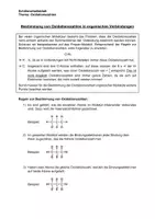 Vorschau - Merkblätter - Übersicht: Bestimmung von Oxidationszahlen (organische Verbindungen) - Seite 1