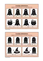 Vorschau - Arbeitsblätter - Schüttelwörter: Halloween (Worträtsel) - Seite 2