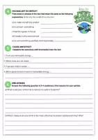 Vorschau - Arbeitsblätter - Environment and Climate Change | Reading Text & Arbeitsblatt | Niveau B1 - Seite 3