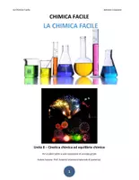 anteprima - Esercizi - LA CHIMICA FACILE - Lezione 08 - Cinetica ed Equilibrio - Pagina di copertina