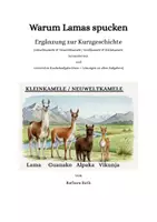 Vorschau - Bildkarten - Arbeitsblatt zu "Warum Lamas spucken: allg. Infos Kamele - Deckblatt