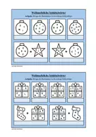 Vorschau - Arbeitsblätter - Schüttelwörter: Weihnachten & Advent (Worträtsel) - Seite 1