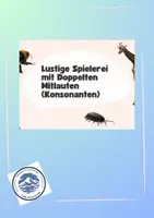 Vorschau - Präsentationen/Tafelbilder - Zungenbrecher - lustige Spielerei mit Doppelten Mitlauten - Deckblatt