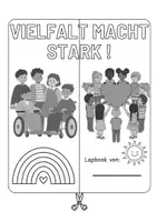 Vorschau - Arbeitsblätter - LAPBOOK Vielfalt macht stark - Anders sein - Seite 1