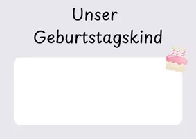 Vorschau - Poster - Unser Geburtstagskind: Aushänge für das Klassenzimmer - Seite 2