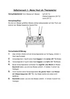 Vorschau - Arbeitsblätter - Selbstversuche zur Haut - Stationsarbeit mit Laufzettel - Deckblatt